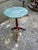 Vintage Bombay Company Green Marble Plant Stand For Sale - Image 4 of 9