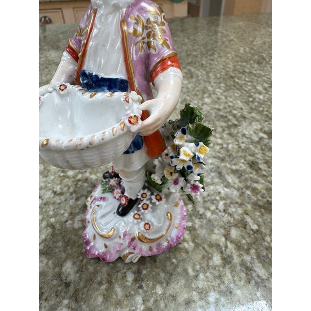 Mid 20th Century Porcelain Figure of a Boy For Sale In New York - Image 6 of 8