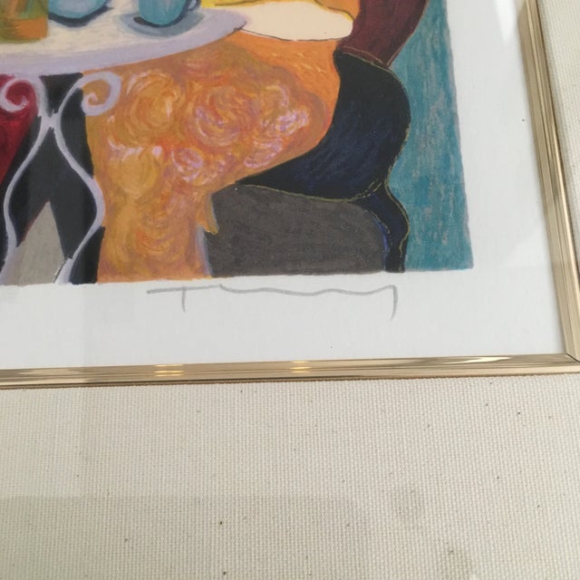 1990s "Enchanted Moments" Serigraph by Itzchak Tarkay, Framed For Sale - Image 4 of 8