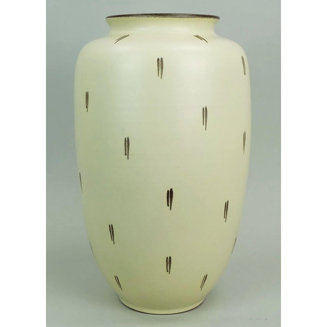 Mid-Century Modern Ceramic Floor Vase, 1950s For Sale - Image 4 of 9