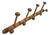 Wall-Mounted Coat Rack in Bamboo, 1930s For Sale