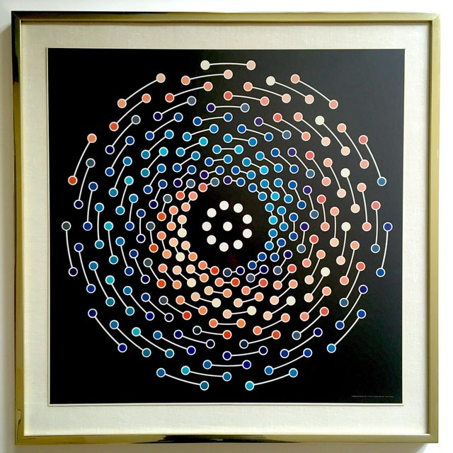 organic reactions 全１６巻　EIGHT　PRINT（１９６０） John Willenbecher Vintage 1970 Mid Century Modern Framed Op