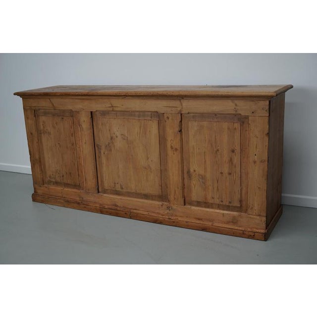 Vintage Rustic German Pine Apothecary Cabinet, 1930s For Sale - Image 4 of 18