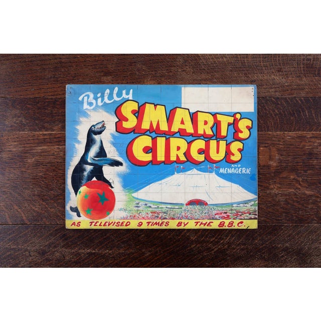 W.E. Berry, Billy Smart’s Circus & Menagerie Poster For Sale - Image 6 of 8