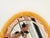Italian Oval Orange and Pink Beveled Mirror attributed to Antonio Lupi for Cristal Luxor, 1960s For Sale - Image 17 of 18