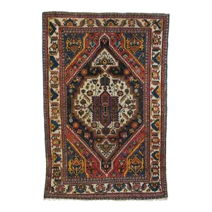 Antique Bakhtiari Rug 4'6'' x 6'9''