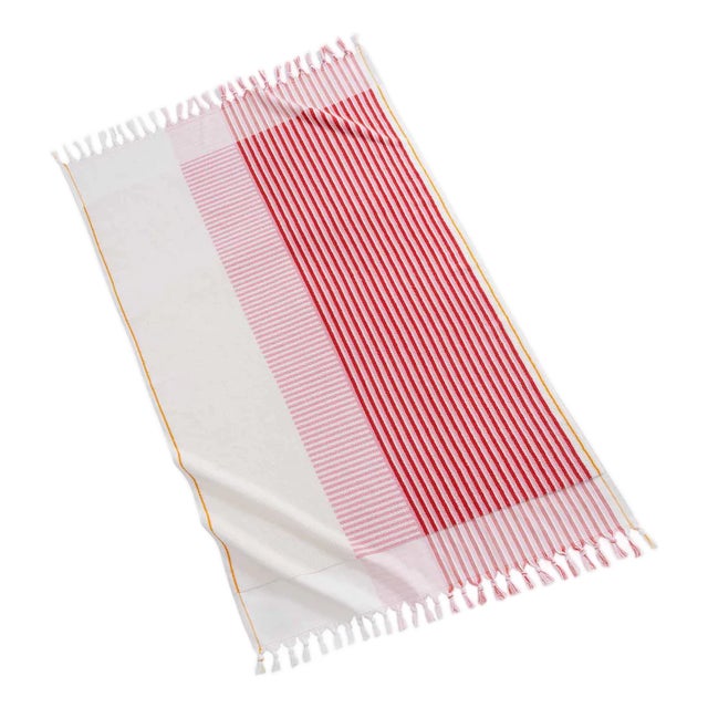 Nomade Beach Towel, Flamingo For Sale