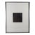Mid-Century Black Square Painting, by Artist Diane Samuels (14” X 11”) For Sale