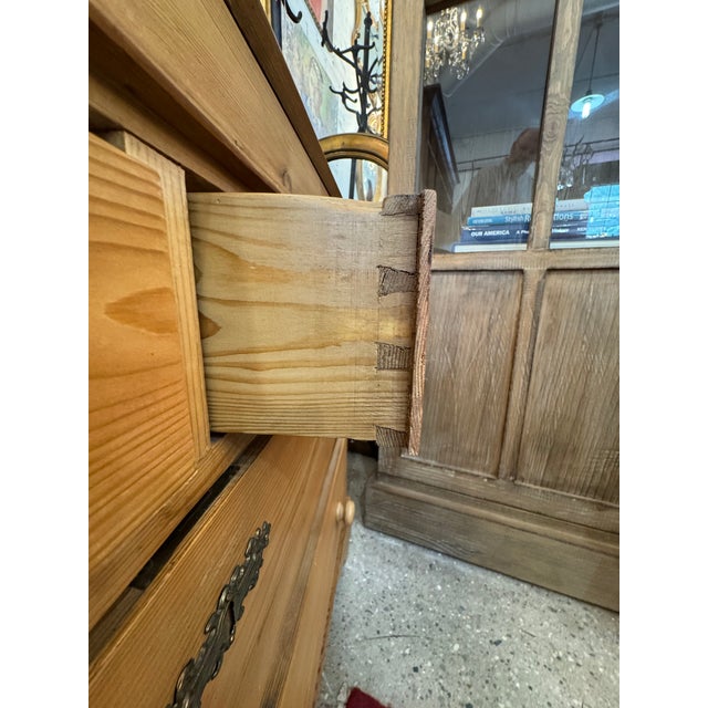 Drop Front Pine Desk For Sale - Image 11 of 17