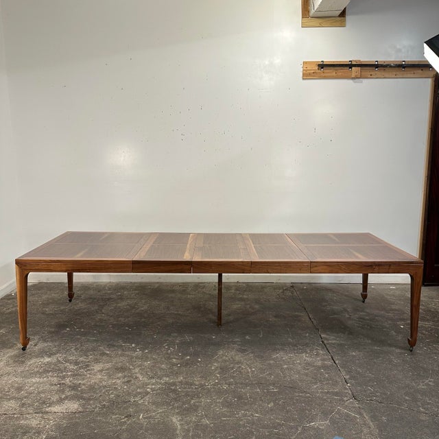 Mid 20th Century Michael Taylor for Baker Restored Dining Table For Sale - Image 5 of 12