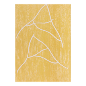 Jean Arp Original Wodcut on My Way Frontispiece 1948