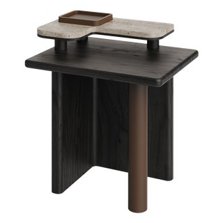 Maurier Side Table by Wood Tailors Club For Sale