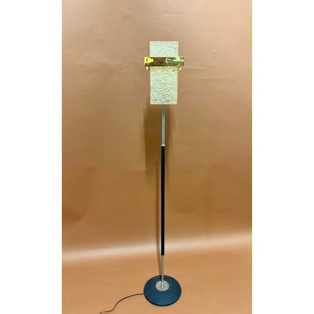 Resin Floor Lamp from Maison Arlus House, France, 1960 For Sale - Image 4 of 9