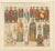 Racinet, Byzantine Costume Study: Imperial & Clerical Dress, 1888, Chromolithograph For Sale - Image 3 of 10