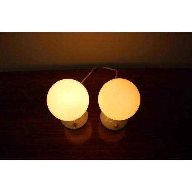 Mid-Century Table Lamps from Drukov, 1970s, Set of 2 For Sale - Image 10 of 11