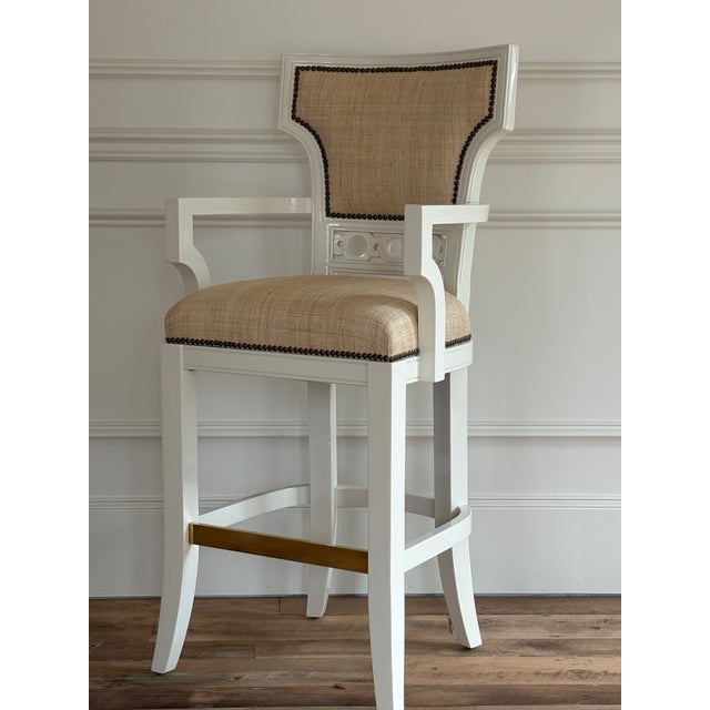 This is a set of 3 brand new Ccco Bar Stools from the Jan Showers Collection. These are only sold to the trade and were in...