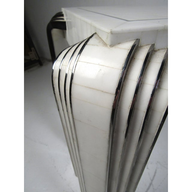 Late 20th Century Maitland-Smith Style Console Table For Sale - Image 12 of 12