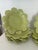 2010s Bordallo Pinheiro Avocado Green Portuguese Majolica Dessert Plates- Set of 12 For Sale - Image 5 of 6