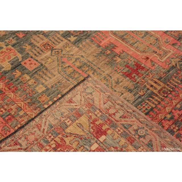 Textile Nazmiyal Collection Geometric Animal Design Modern Rug For Sale - Image 7 of 7