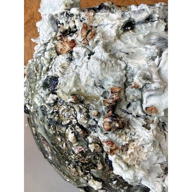 Contemporary Ceramic Moon Jar by Akiko Hirai For Sale - Image 12 of 18