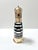 Hollywood Regency Vintage Nautical Lighthouse Cocktail Shaker Decanter Barware, Brass & Glass Maritime Accent For Sale - Image 3 of 9