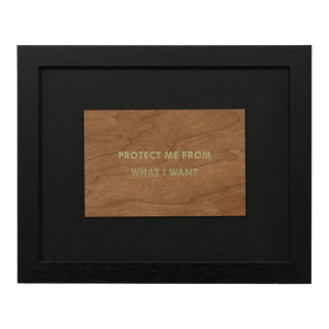 Jenny Holzer, Truism 'Protect Me From What I Want, 1994