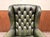 Large English Chesterfield Desk Chair For Sale - Image 5 of 8