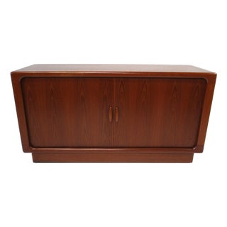 Mid Century Teak Tambor Door Credenza by Dyrlund Denmark (A) For Sale