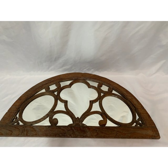 Our ornate segmented arch wall mirror is a spectacular shape. Florentine in style, ovals arches, and symmetry. This mirror...