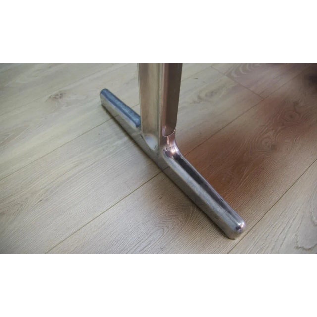 Danish Grey Aluminium Bench, 1960s For Sale - Image 9 of 14