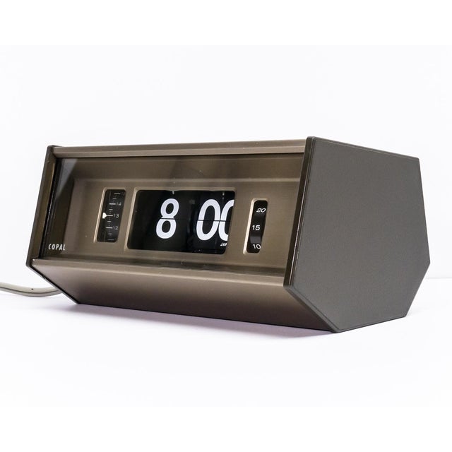 Copal 702 Alarm Flip Clock, 1970s For Sale - Image 3 of 13