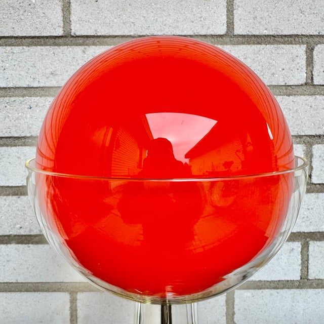 1960s Table Lamp in Glass by Eva Englund by Pukebergs Glasbruk, 1960 For Sale - Image 5 of 5