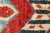 Moroccan Style Hand-Knotted Wool Area Rug With Graphic Tribal in Terracotta Red For Sale - Image 11 of 12
