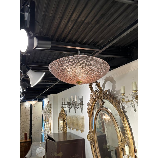 1960s Murano Flush Mount For Sale - Image 5 of 7