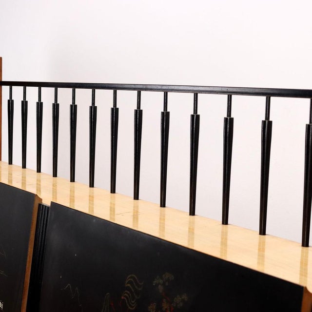 Metal & Brass Mobile Sideboard, 1960s For Sale - Image 13 of 15