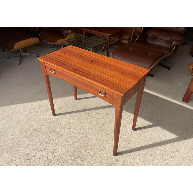 Mid-Century Teak Console Table or Desk from Remploy, 1960s For Sale - Image 4 of 12