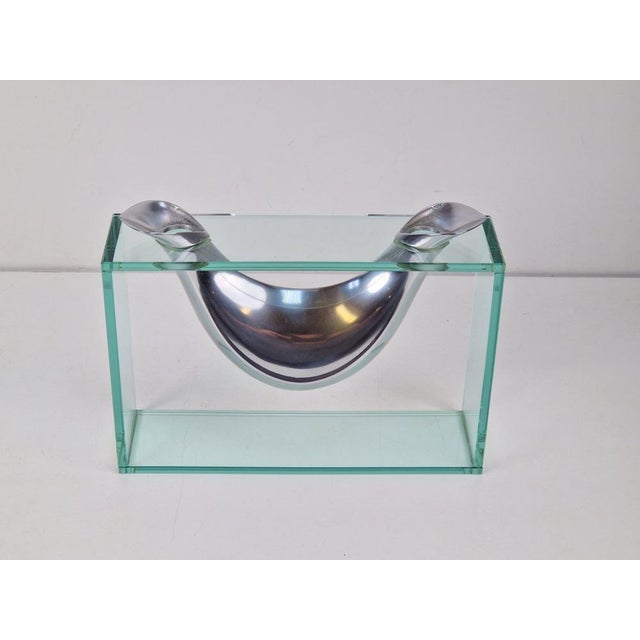 Vase in Glass by Lisa Mori, 1980s, Set of 4 For Sale - Image 17 of 18