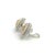 Metal 1990s Pair of John Hardy Estate Clip on Earrings Silver 18k Yellow Gold For Sale - Image 7 of 9