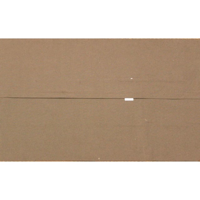 Pillow made with a vintage handwoven Turkish kilim. Some pattern variation, but all matching pillows come from the same...