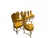 Mid 20th Century Mid 20th Century Karges French Provincial Dining Suite — Table + 8 Chairs, C. 1970s For Sale - Image 5 of 11