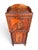 Late 19th Century Pair of English Adam Revival Hand-Painted Satinwood Pedestal Cabinets For Sale - Image 5 of 11
