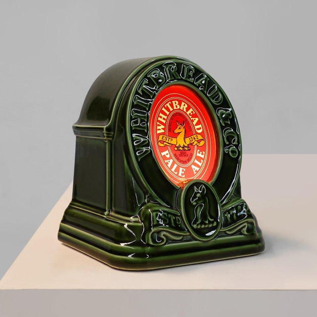 Ceramic and Glass Lamp from Whitbread & Co., United Kingdom, 1950s For Sale - Image 11 of 11