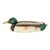 Rare duck sculpture crafted from resin and brass, the eyes are made of glass, vintage art object by Elli Malevolti, Italy,...