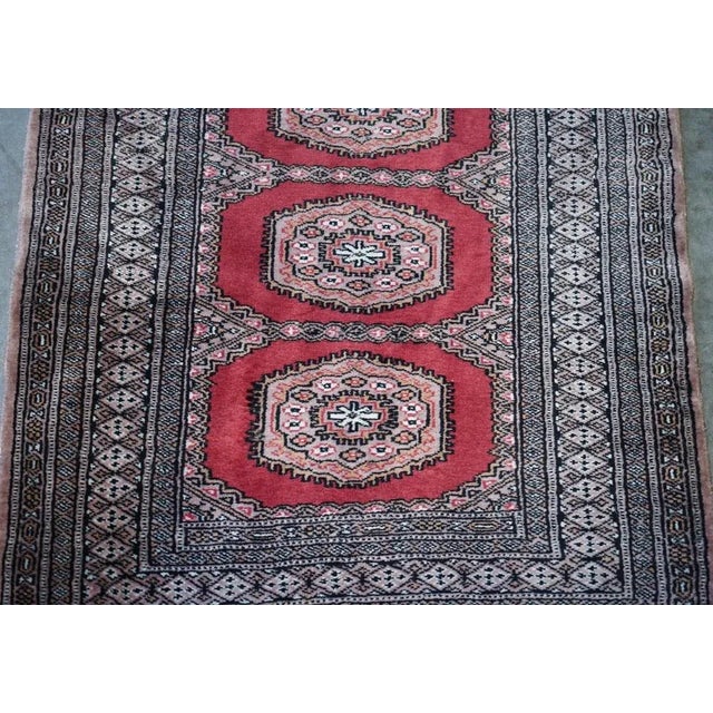 Antique French Geometric Aztek Kilim Runner Rug, 1880s For Sale - Image 9 of 13