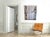 Light Gray Abstract Figurative Painting by Christopher Shoemaker, 55” H X 47” W For Sale - Image 8 of 8