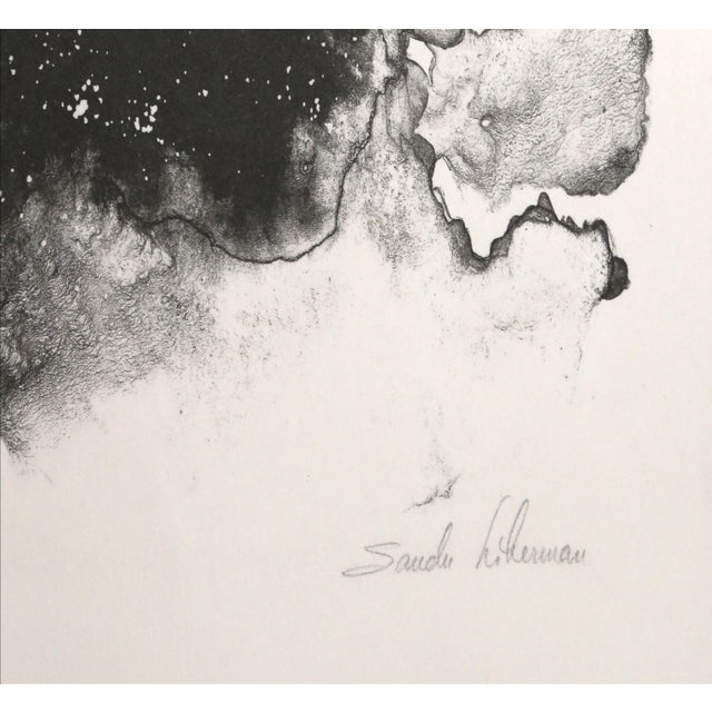 Figurative Picking Flowers, Sandu Liberman For Sale - Image 3 of 5