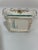 Teal Mid 20th Century Portuguese Petite Majolica Five Finger Tulip Vase Tulipiere For Sale - Image 8 of 17