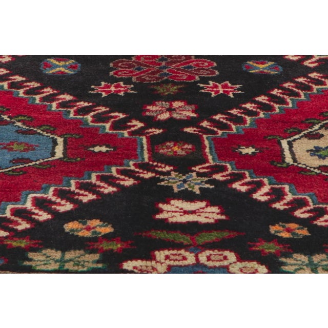 Vintage Persian Shiraz Rug - 05'02 X 09'11. For Sale - Image 10 of 11