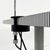 Wing Desk Lamp attributed to Bruno Gecchelin for Oluce, 1970s For Sale - Image 4 of 10