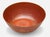 Gertrud and Otto Natzler Bowl Earthenware with Flame Red Mat Glaze 1945 Earthenware with Flame Red Mat glaze 3 h × 7 dia....